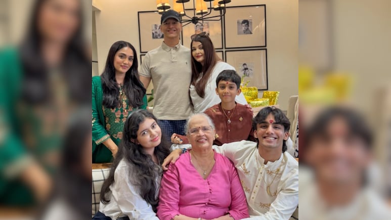 Inside Aishwarya Rai Bachchan's Rakhi Celebrations With Brother Aditya And Family