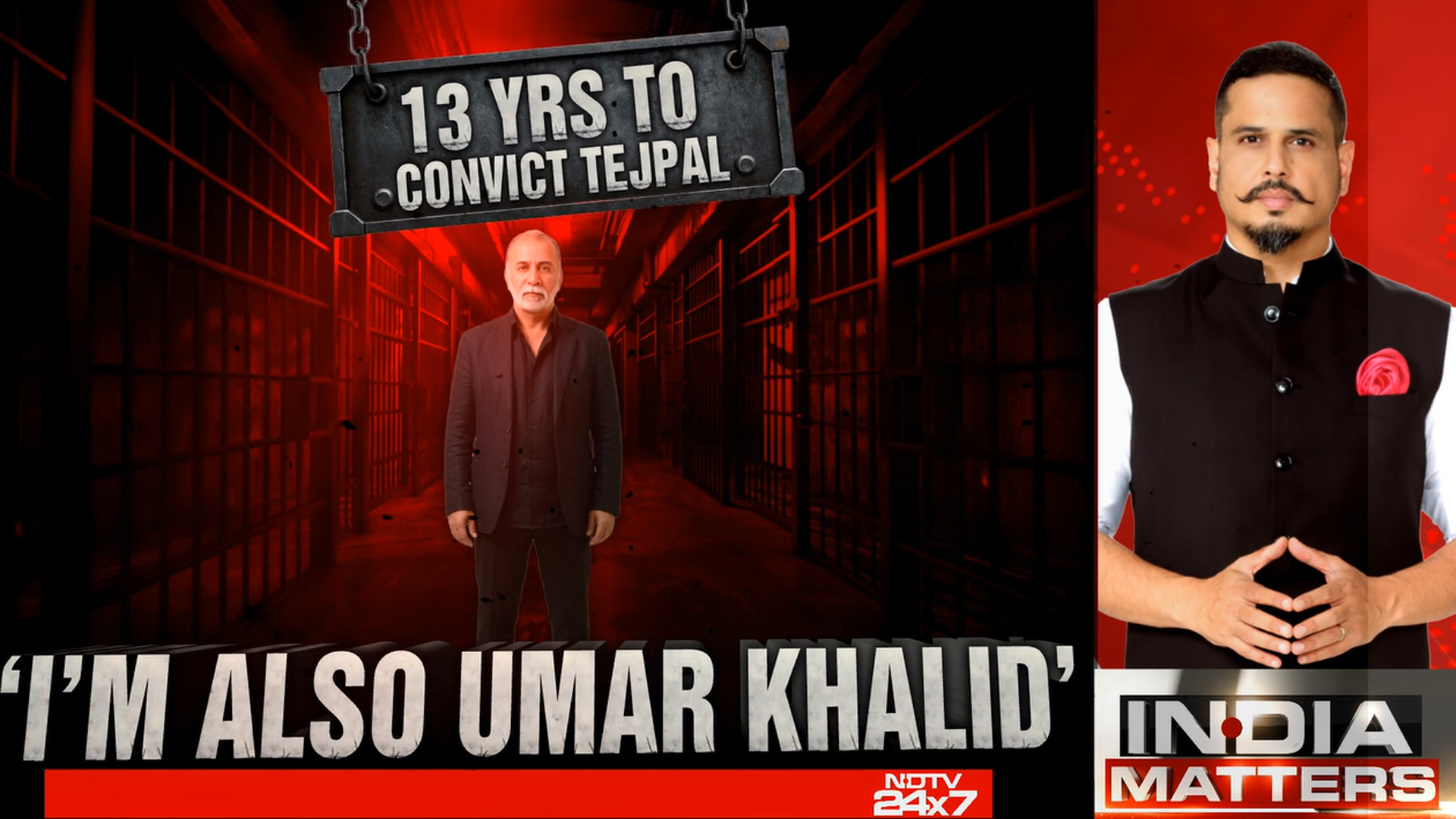 "Umar Khalid, Sharjeel Imam Are In Jail, I'm Also One Of Them": Tarun Tejpal