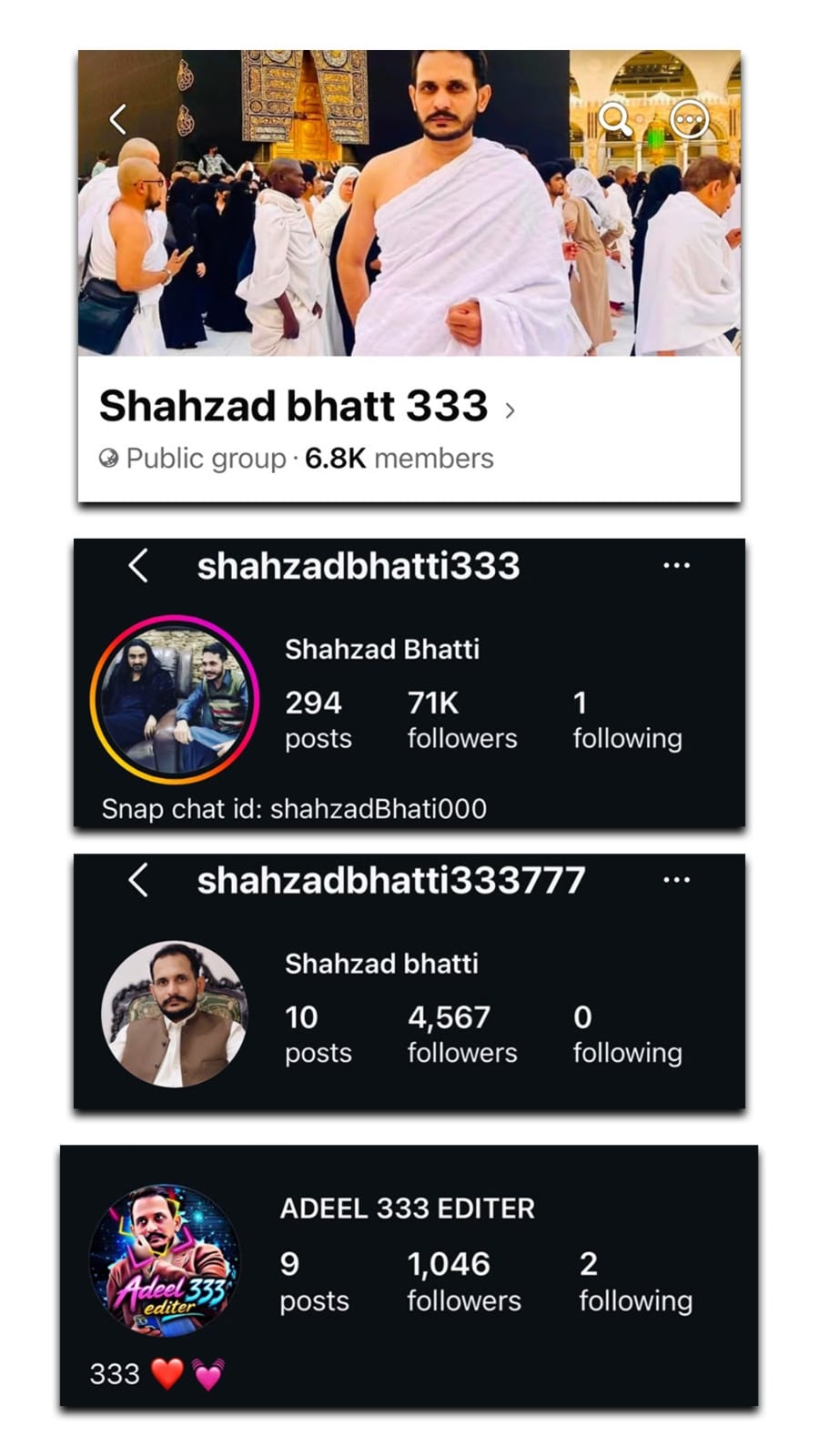 “333” is a signature associated with Bhatti's former boss, Farrukh Khokhar of Rawalpindi's prominent politician-gangster Khokhar family, while “software update” is a phrase Bhatti and his supporters use to glorify his crimes. “333” is a signature associated with Bhatti's former boss, Farrukh Khokhar of Rawalpindi's prominent politician-gangster Khokhar family, while “software update” is a phrase Bhatti and his supporters use to glorify his crimes.