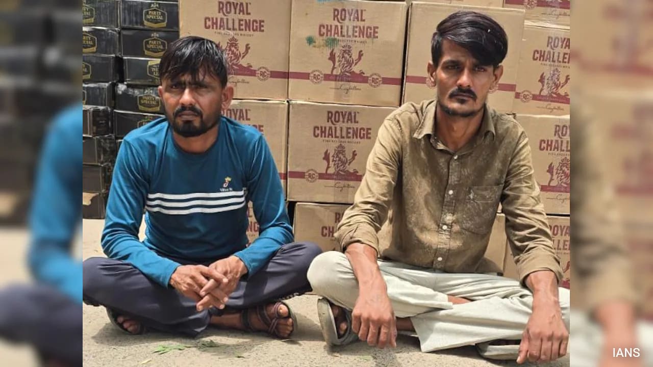 Liquor Worth Rs 1.2 Crore Seized In Gujarat, 2 Rajasthan Men Arrested