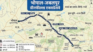 भोपाल से रायपुर 7 घंटे में...जबलपुर, सागर, नरसिंहपुर, मंडला तक 6 लेन का एक्सप्रेसवे देगा हाईस्पीड कनेक्टिविटी