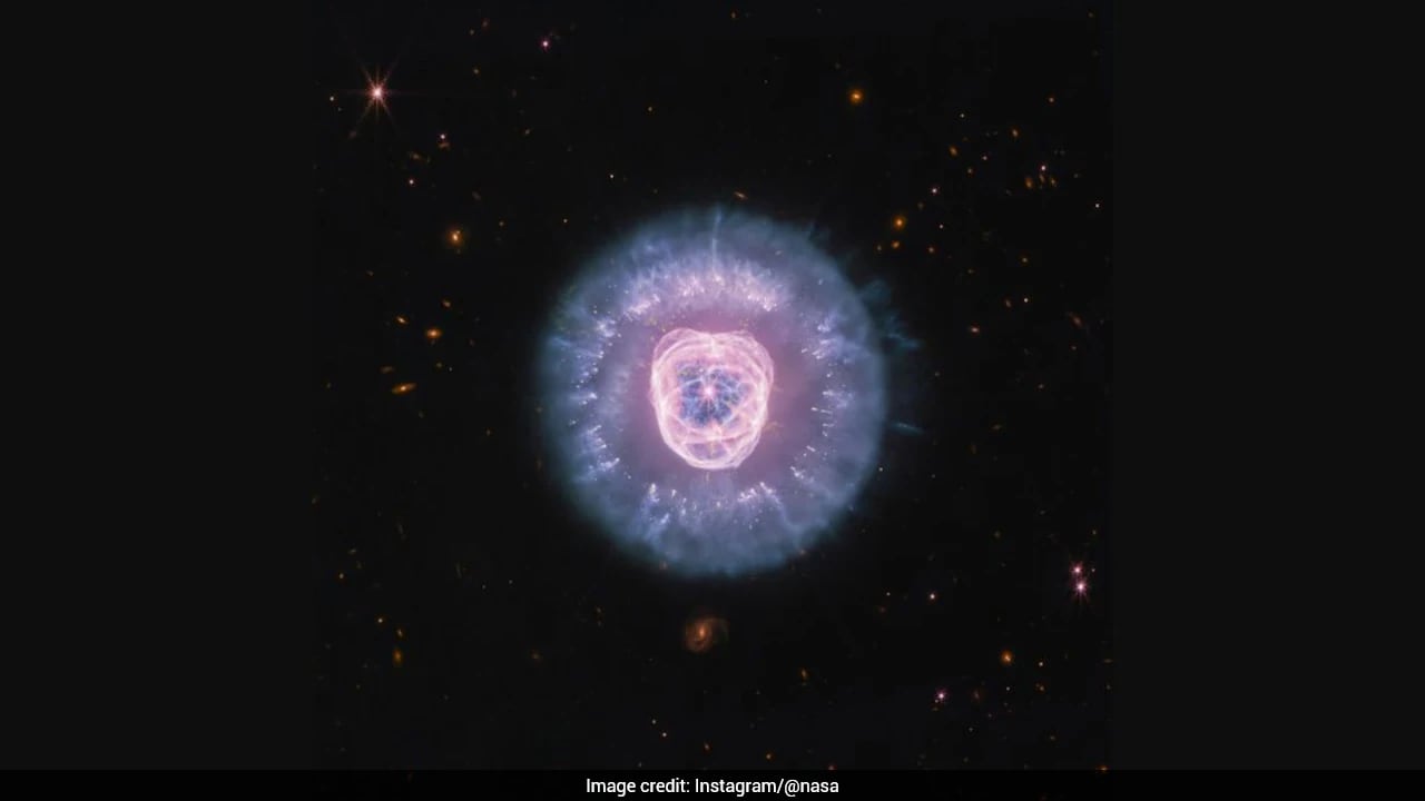 "Star's Farewell": James Webb Telescope Reveals Stunning New View Of Dying Lion Nebula