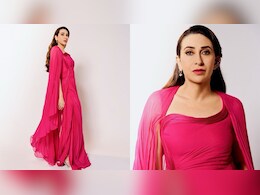 Viral Pics: Karisma Kapoor Channels 'Gulabi Vibes' In A Stunning Gaurav Gupta Gown
