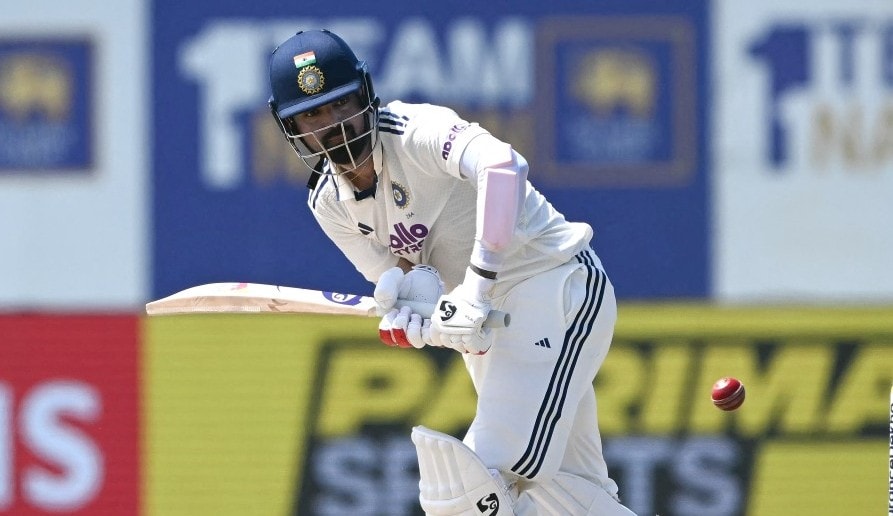 KL Rahul scores as India starts first Test in Galle against Sri Lanka
