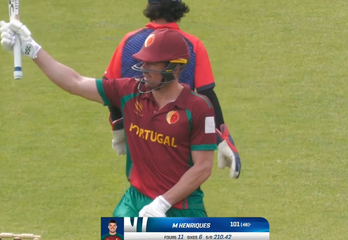 Moises Henriques switches to Portugal, scores century in T20 World Cup qualifier