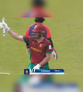 Moises Henriques Smashes Stunning 100 For Portugal, Powers Nation Towards T20 World Cup 2028 Qualification