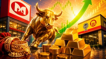 Muthoot Finance Stock Zooms 5%, Manappuram Finance Gains As Gold Prices Hit Rs 1.58 Lakh