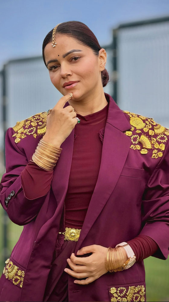 Rubina Dilaik Keeps It Chic And Timeless