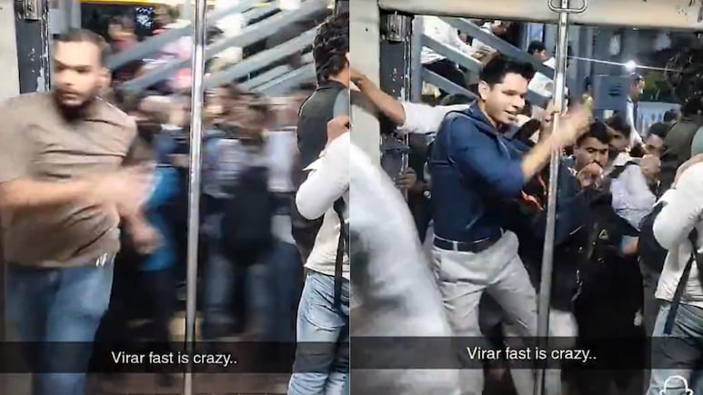 Viral Video Shows Passengers Climbing Fast Moving Train. Harsh Goenka Calls It 'Dangerous'