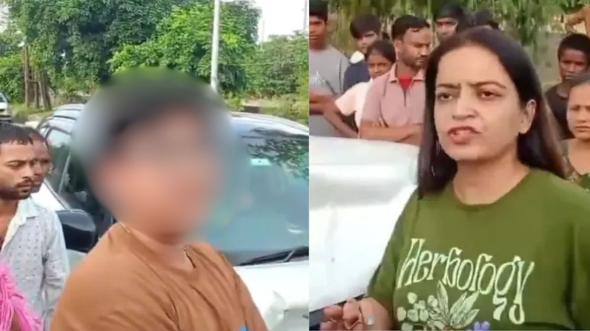 Woman Asks Teen Son To Drive Car, Says 'Chalta Hai' When It Hits Another