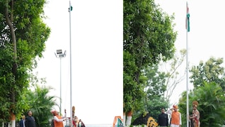 CM मोहन यादव ने अपने आवास पर फहराया तिरंगा, बोले- भारत एक मजबूत राष्ट्र के रूप में खड़ा है
