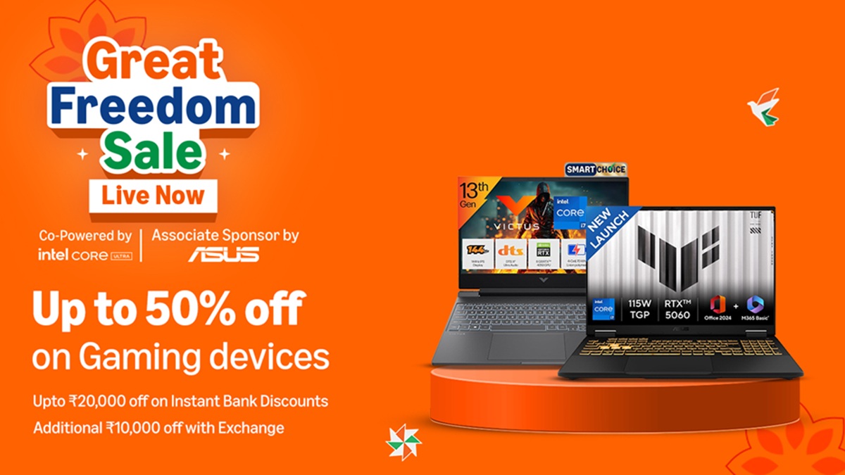 Amazon Great Freedom Sale: सस्ते मिल रहे ₹50 हजार में आने वाले ये टॉप 5 लैपटॉप