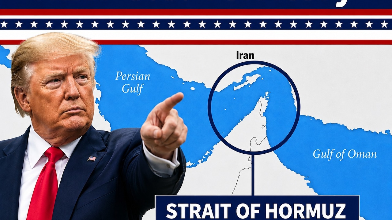 Trump Calls Strait Of Hormuz New 'US Territory' Amid No Headways In Iran Talks