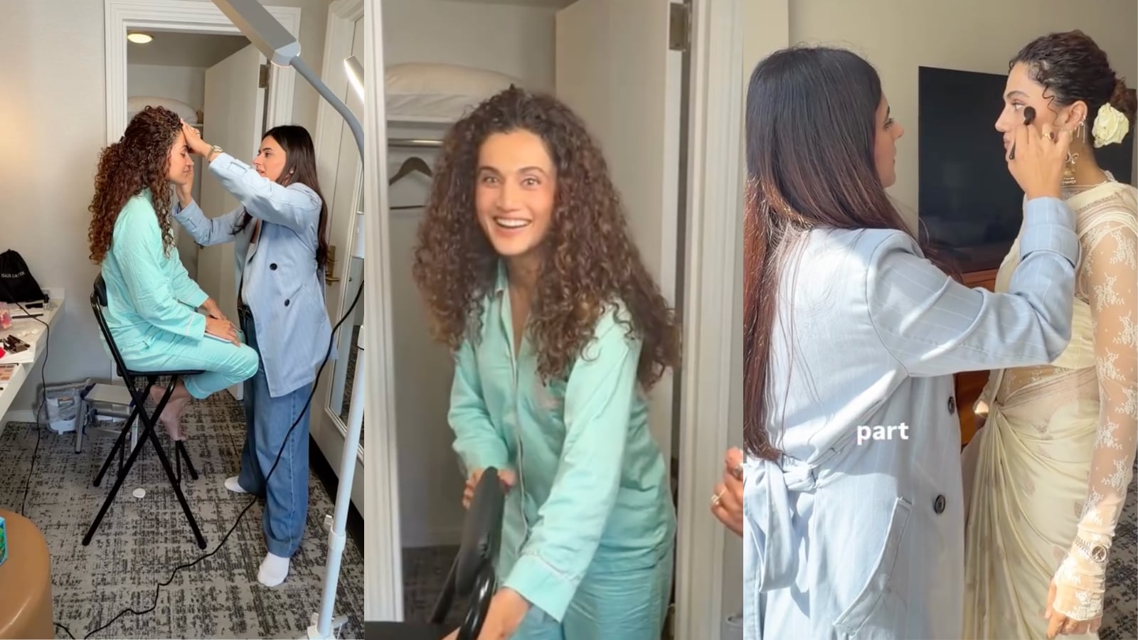 Taapsee Pannu Praised by Makeup Artist; Co-Star Comments on Feud with Kangana Ranaut