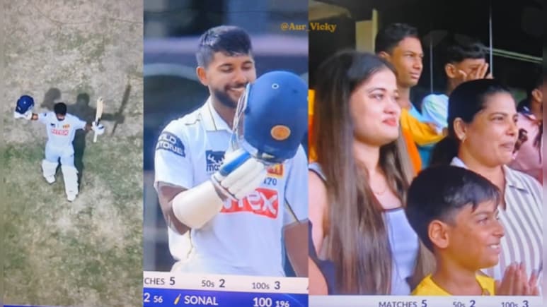भारत के खिलाफ फॉलो-ऑन के दौरान श्रीलंका की ओर से शतक लगाने वाले टॉप 3 बल्लेबाज, सोनल दिनुषा ने रचा इतिहास