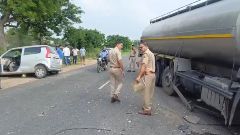 जियारत कर लौट रहा परिवार दर्दनाक हादसे का शिकार, पति-पत्नी, बुआ की की मौत; कई घायल