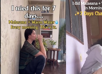 Malasana With A Glass Of Warm Water Every Morning: Here's How This Routine Transforms Gut Health
