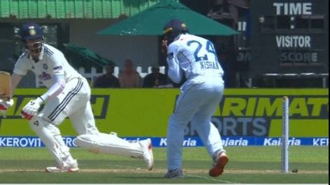 Scary Scenes In Galle As KL Rahul's Fiery Shot Hits Sri Lanka Star On Helmet