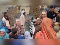 Rakhi Sawant Looks Scared As She Gets Mobbed By Pilgrims In Mecca: Watch