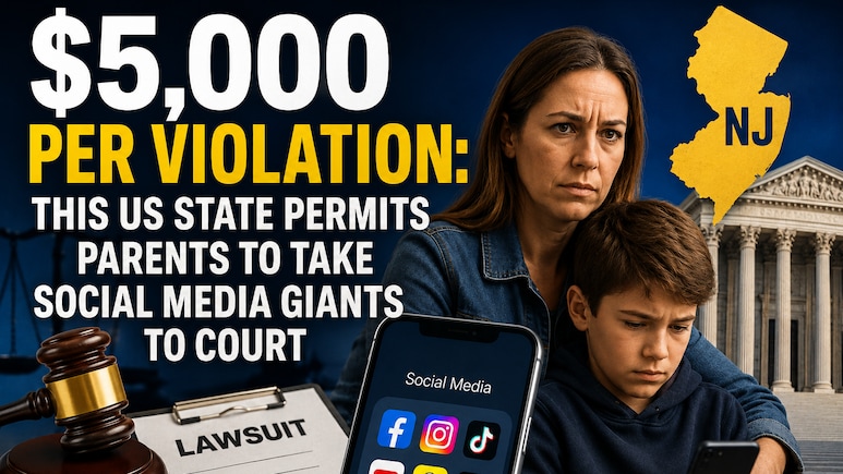 $5,000 Per Violation: This US State Permits Parents To Take Social Media Giants To Court