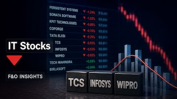 IT Stocks Today: Persistent Systems, Sonata Software Lead Declines; F&O Data Shows Call Open Interest Build-Up