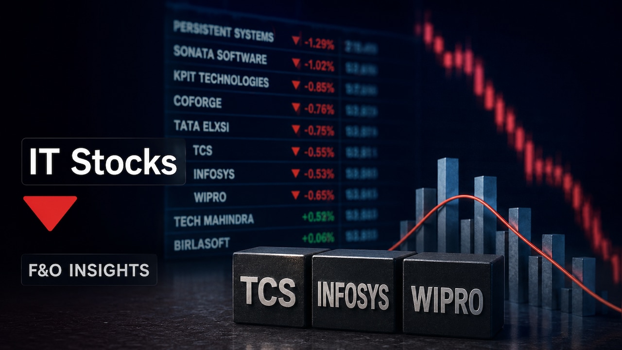 IT Stocks Today: Persistent Systems, Sonata Software Lead Declines; F&O Data Shows Call Open Interest Build-Up