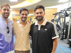 MS Dhoni Trains With Rishabh Pant. Ex-India Stars Viral Post Breaks The Internet