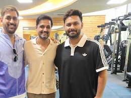 MS Dhoni Trains With Rishabh Pant. Ex-India Star's Viral Post Breaks The Internet