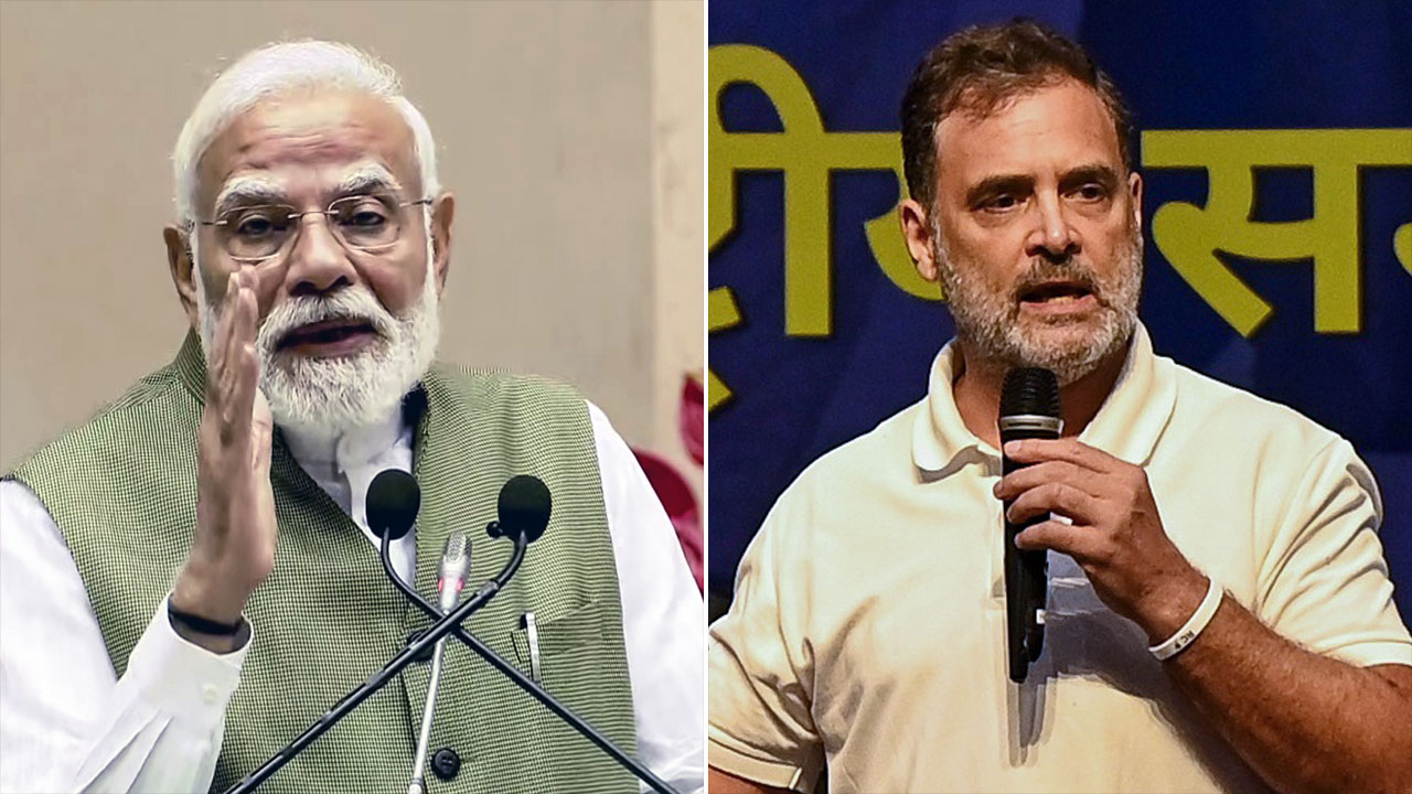 "When Will You Grow Up?" BJP Slams Rahul Gandhi Over 'Hug' Jibe At PM Modi