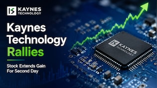 Kaynes Technology Stock Extends Gain for Second Day, Jumps near 3%. Know why