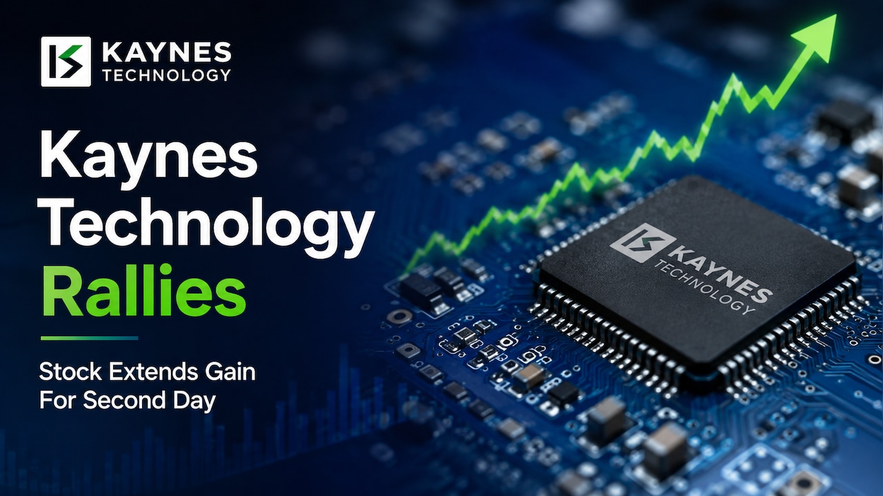 Kaynes Technology Stock Extends Gain for Second Day, Jumps near 3%. Here's Why
