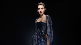 Kriti Sanon Sparkles In Midnight-Blue Gaurav Gupta Couture With 5,500 Crystals