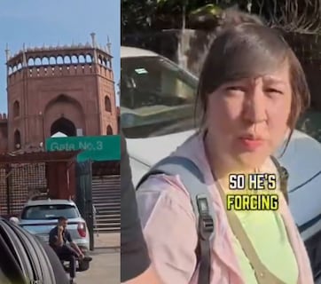 ब्रिटिश महिला को लेगिंग पहनने की वजह से नहीं मिली दिल्ली जामा मस्जिद में एंट्री, पति ने कहा- 'इंडिया आकर स्कैम हुआ'