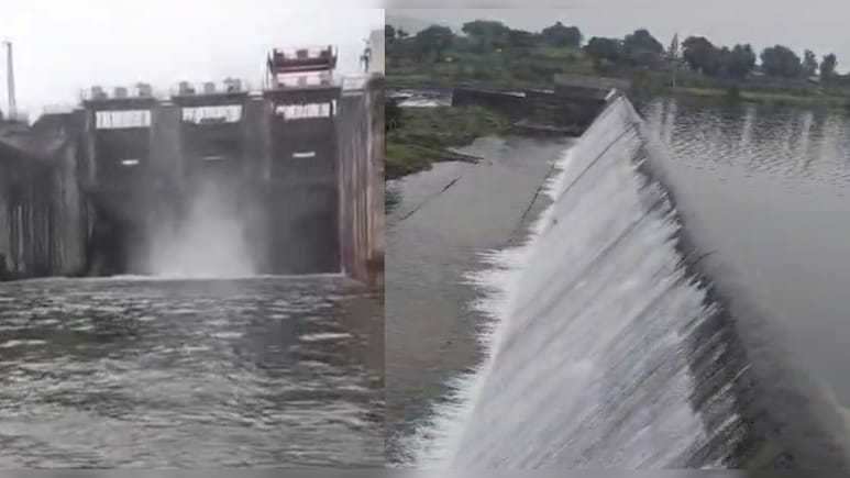 बारां में मानसून की पहली बड़ी तस्वीर, हिंगलोट बांध ओवरफ्लो; ल्हासी बांध से 530 क्यूसेक पानी छोड़ा&nbsp;