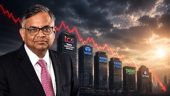Rs 63,000 Crore Gone In One Hour As Tata Group Stocks Slide After N Chandrasekaran Steps Down