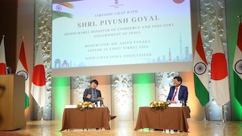Goyal Urges Japanese Firms To Buy Steel From India, Backs Safeguard Duty