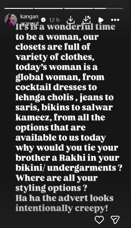 Kangana on Kritis ad