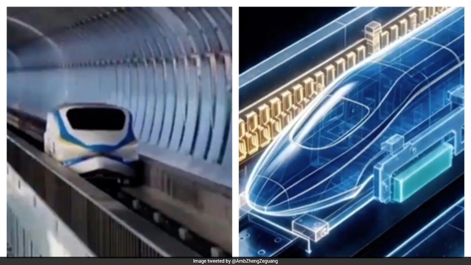 China’s Experimental Bullet Train Sets World Record, Hits 800 Kmph In Just 5.3 Seconds