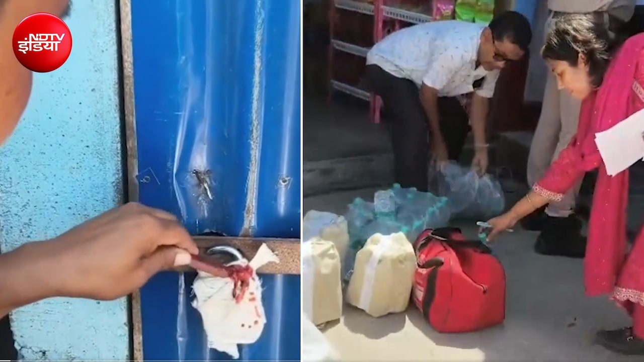 सीलबंद बोतल का पानी पीने के बाद एक ही परिवार के चार लोगों की हालत खराब, गोदाम सील