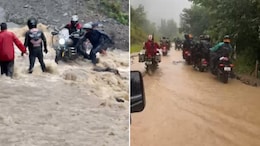 Video: Assam Riders Cross Flooded Roads, Landslide-Hit Stretches In Nagaland