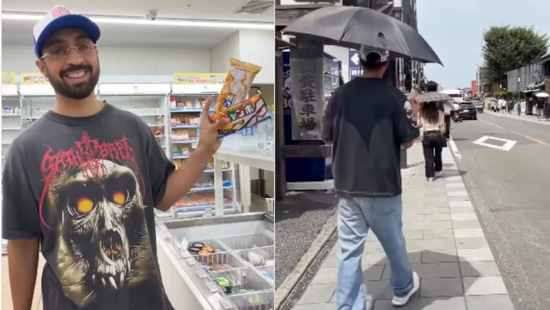 Viral Video: Diljit Dosanjh Struggles To Find A Dustbin In Japan After Eating Ice Cream