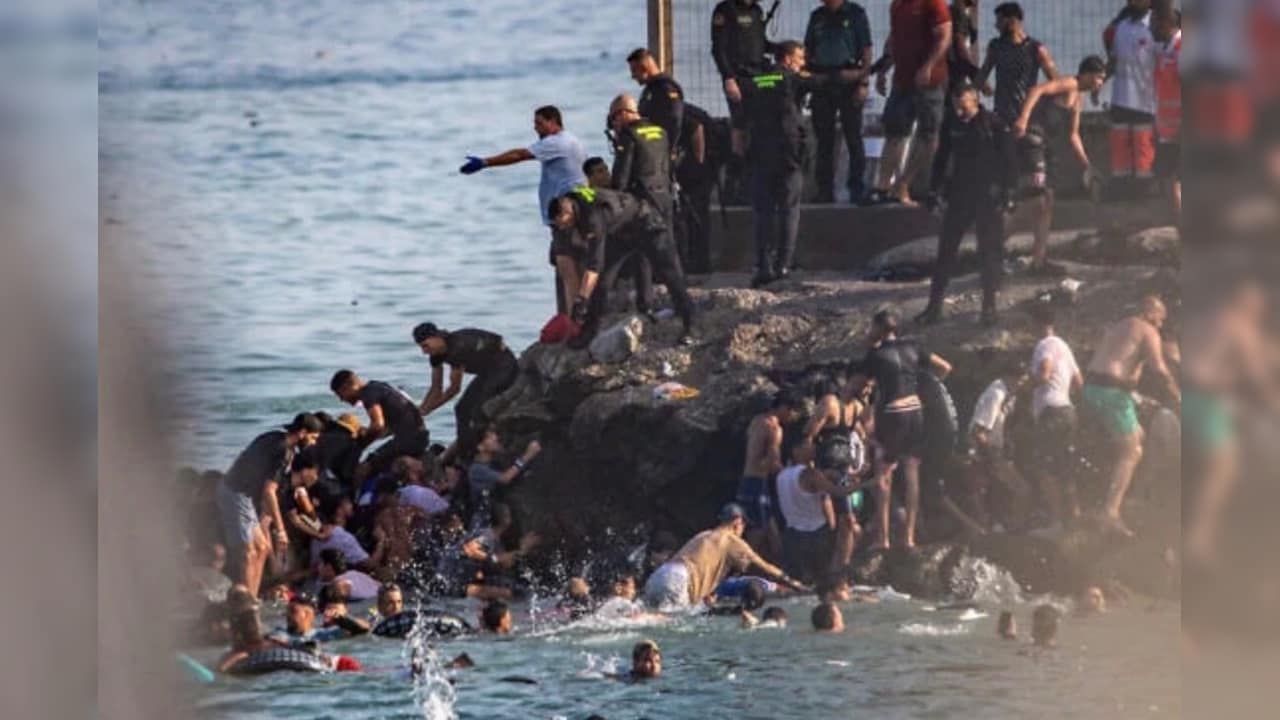 Ceuta Border Crisis: 67 Dead As Spain Installs 500-Metre Sea Barrier