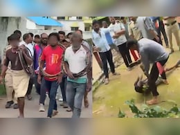 चप्पलों से पीटा, फिर गले में कंटीले तार बांधकर निकाला जुलूस; चोरी के शक में तीन लोगों के साथ किया शर्मनाक सलूक