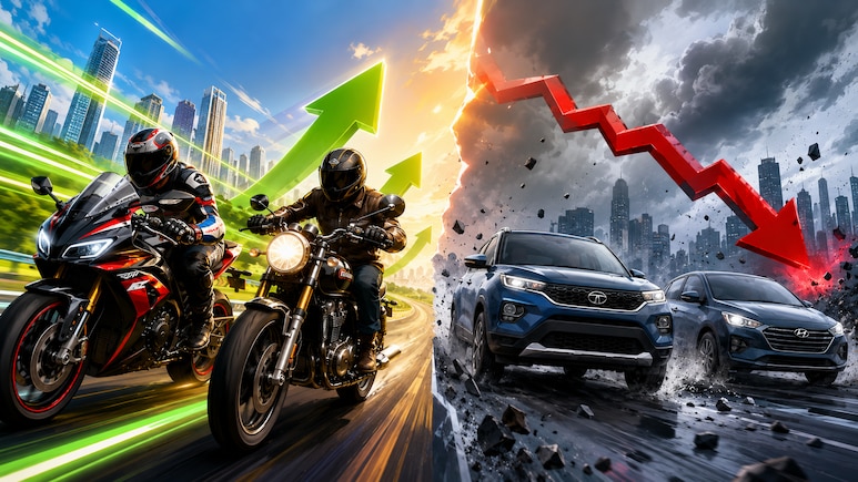 Auto's Two-Speed Race: Jefferies Backs TVS Motor, Eicher Motors As 2W Earnings Accelerate; 4Ws Lag