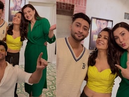 Gauahar Khan Meets Her Ex Kushal Tandon At Mini Mathur&rsquo;s Party, Calls It An "Amazing Night"