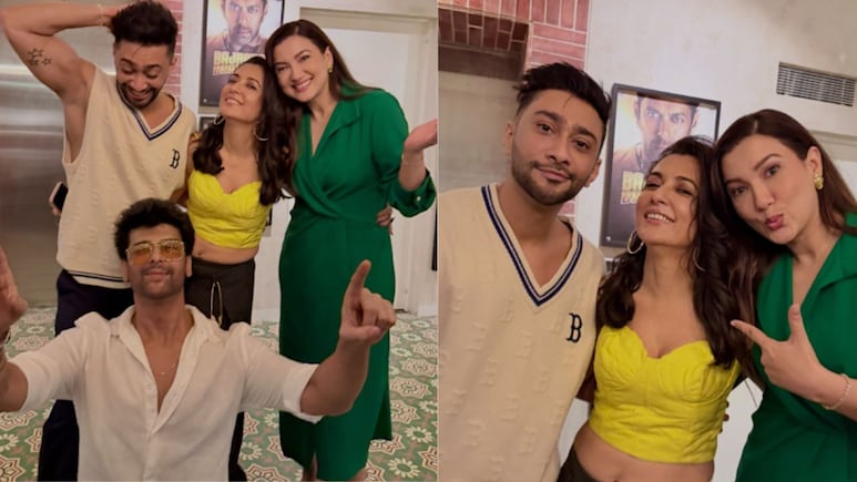 Gauahar Khan Meets Her Ex Kushal Tandon At Mini Mathur&rsquo;s Party, Calls It An "Amazing Night"