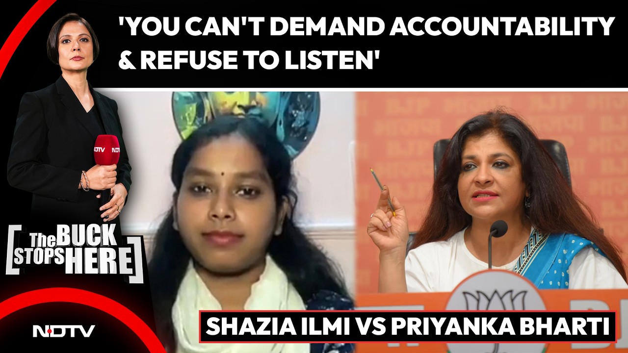 'You Can't Demand Accountability & Refuse To Listen': Shazia Ilmi vs Priyanka Bharti