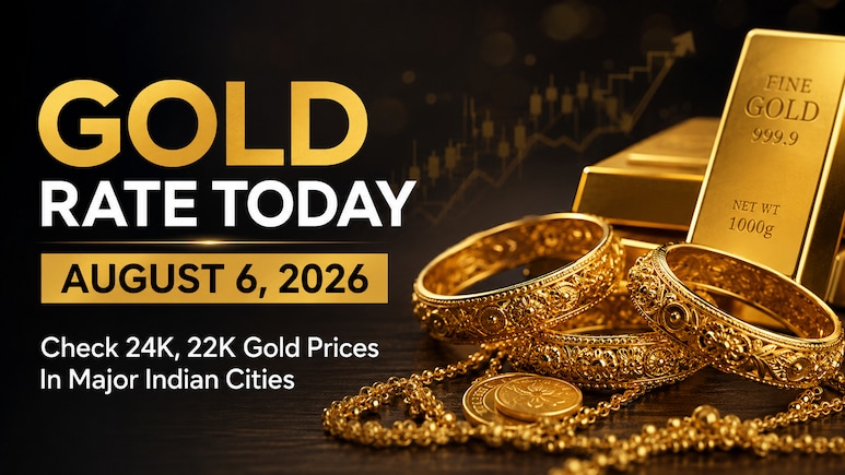 Gold Rate Today: Check 24K, 22K Gold Prices In Mumbai, Delhi, Chennai, Kolkata, Bengaluru On August 6