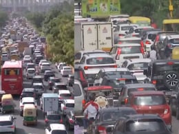 Raksha Bandhan Rush Triggers Massive Traffic Jam On Delhi Roads