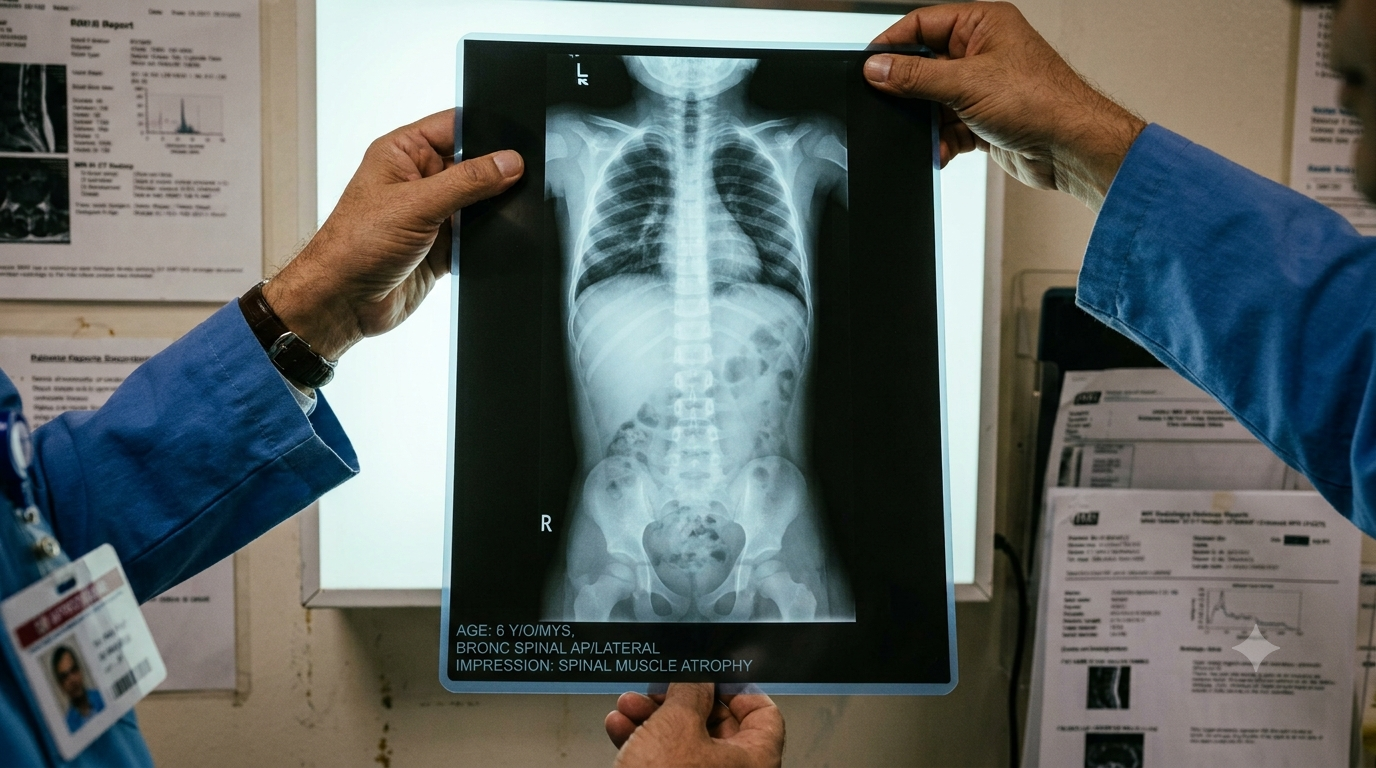 Spinal muscular atrophy is a rare genetic disorder